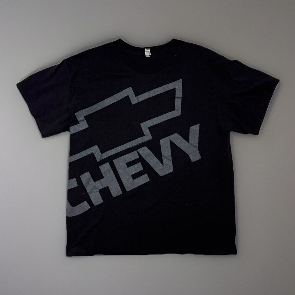 Y2K Alstyle Heavyweight T-Shirt Chevy Chevrolet Mechanic Garage Men’s LARGE L